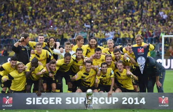 El Dortmund se impone 2-0 al Bayern y se lleva la Supercopa alemana
