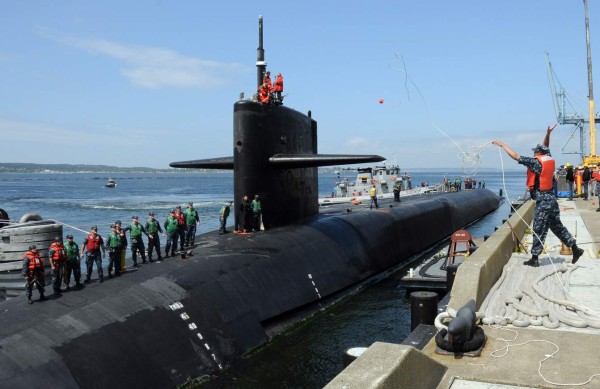Submarino nuclear se unirá a portaaviones de EUA, según medio coreano