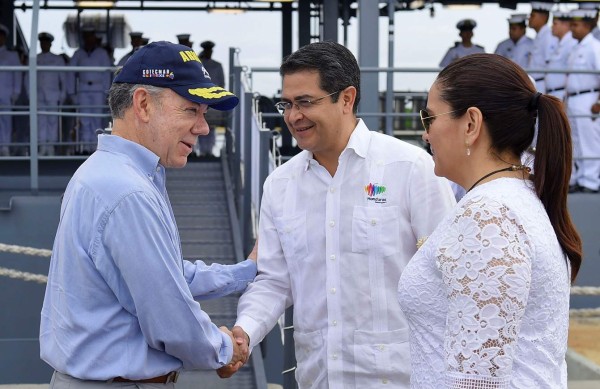 Colombia ayudará a Honduras en lucha contra el narcotráfico