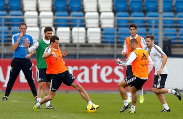 Ancelotti comenzó a preparar el clásico