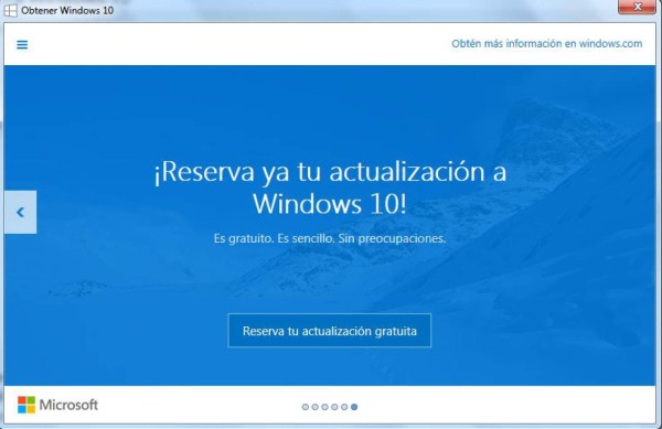 Windows 10 será gratis durante un año