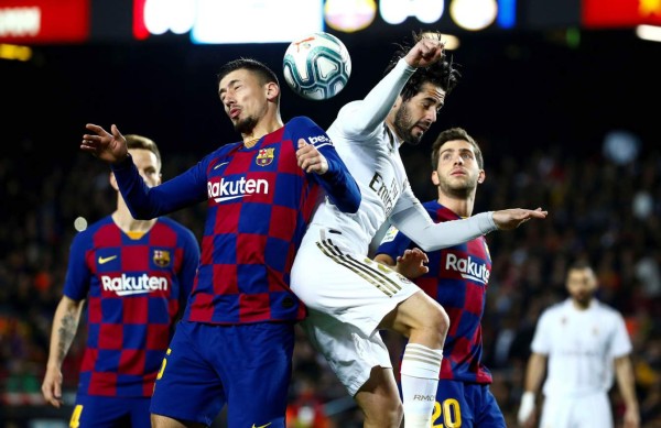 Barcelona y Real Madrid empatan en un clásico poco vistoso de la Liga Española