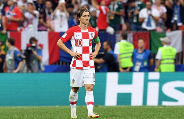 Revelan enfado de Modric en la final del Mundial de Rusia 2018