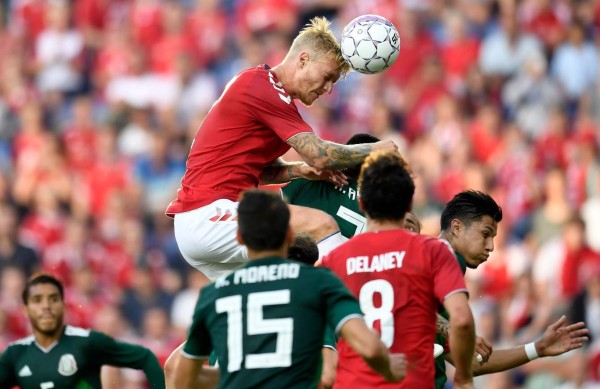 México cae ante Dinamarca en su último ensayo previo al Mundial