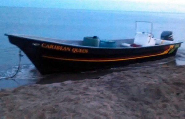 Cuando se requisó la lancha se encontraron dos fusiles Ak-47.