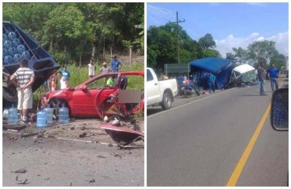 Seis muertos deja accidente vehicular en Honduras