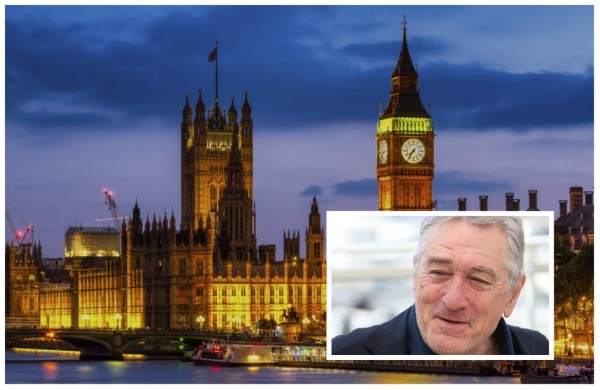 De Niro planea construir hotel de lujo en Londres