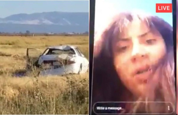 Choca y sigue transmitiendo la muerte de su hermana