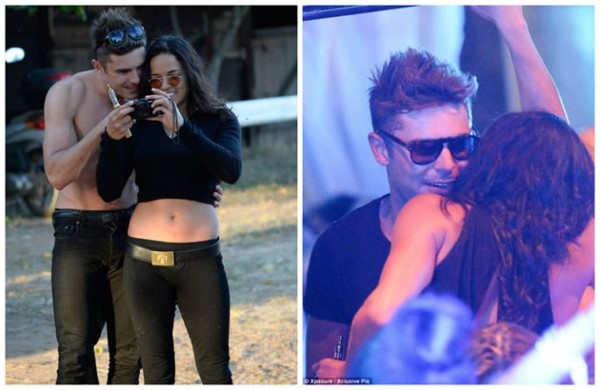 El romance de Michelle Rodríguez y Zac Efron se intensifica