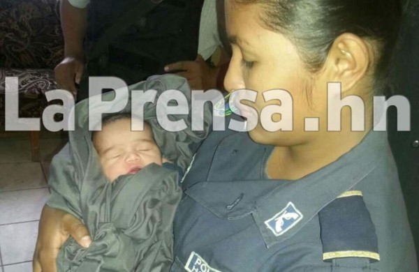 Abandonan a recién nacido en la carretera hacia Olancho