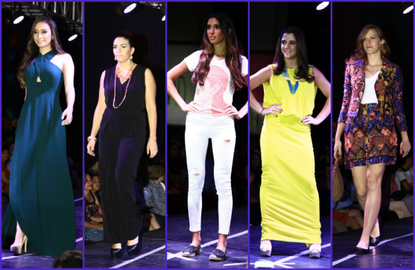 Modelaje de los senior de la Escuela Internacional Sampedrana