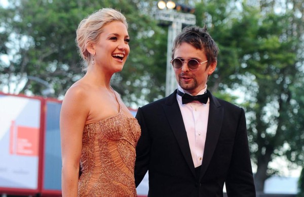 Kate Hudson y Matt Bellamy piden consejo a Chris Martin y Gwyneth Paltrow tras su separación