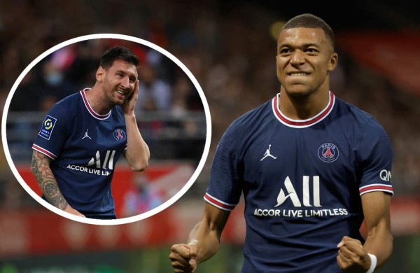 Mbappé se luce con un doblete para la victoria del PSG en el debut de Messi