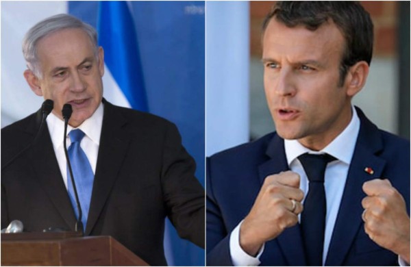 Macron pide a Netanyahu 'preservar' el acuerdo nuclear con Irán