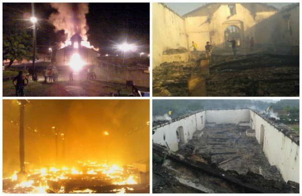 Pobladores de Gualcinse dispuestos a levantar la iglesia