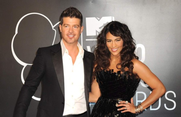 Ex de Robin Thicke le acusa de golpear al hijo&nbsp;&nbsp;