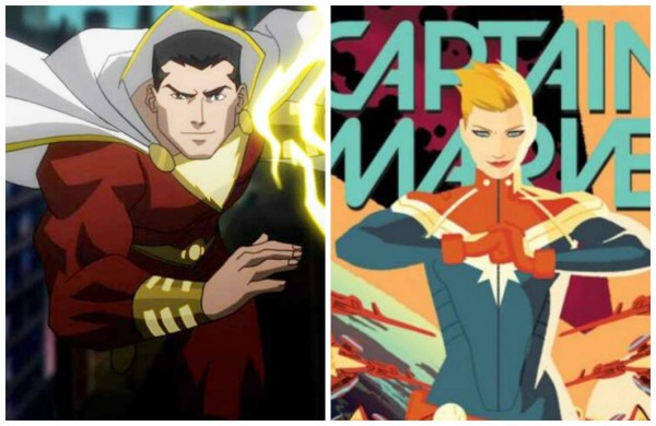 Duelo de Capitanes Marvel este 2019 entre DC y Marvel