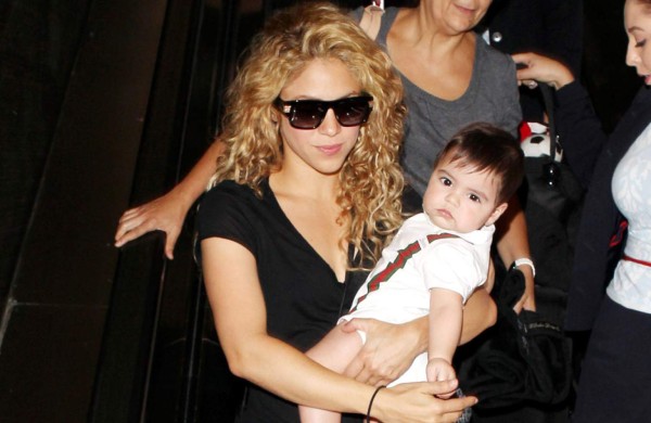 Shakira ejerce de madre estricta con su pequeño Milan