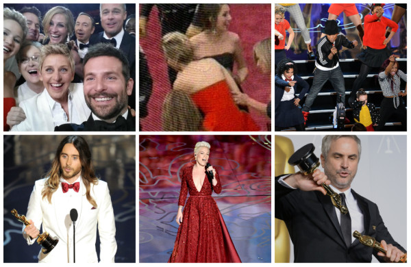 Los 10 mejores momentos de los Oscar 2014