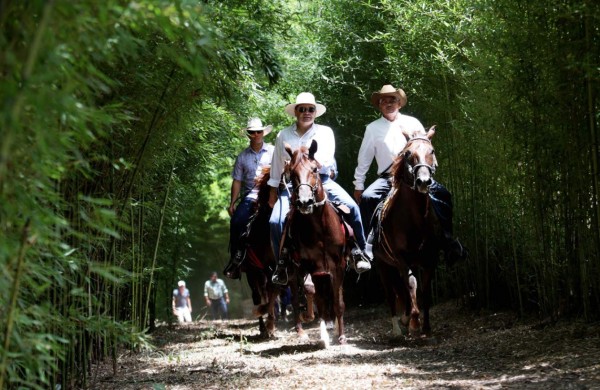 En Siguatepeque cabalgan para recaudar fondos