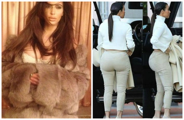 Kim Kardashian responde a críticas hacia su trasero