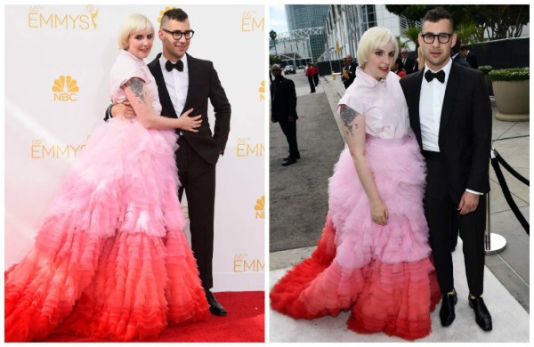 El vestido de Lena Dunham, ¿la primera tragedia de los Emmys?