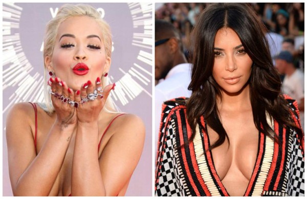 Kim Kardashian evitó sentarse junto a Rita Ora en los MTV VMAs