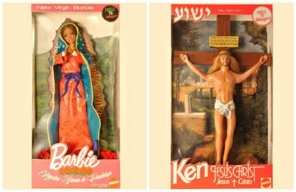 Polémica en Argentina por una Barbie de la Virgen y Ken de Jesús