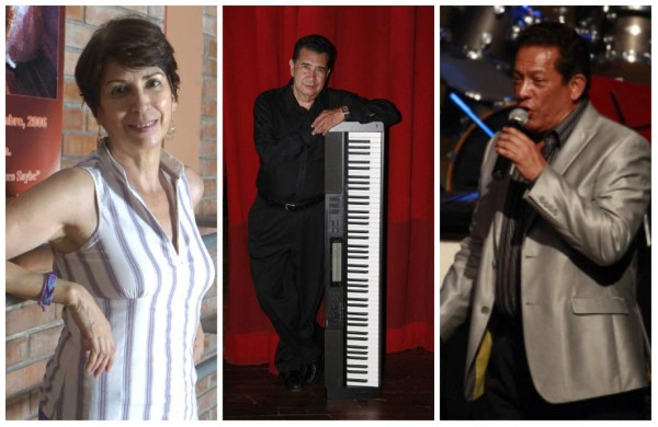 Reconocimiento para tres amigos en el Nocturnal de Gala Tributo a Honduras