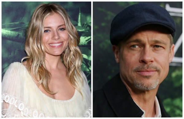 Sienna Miller niega ser pareja de Pitt