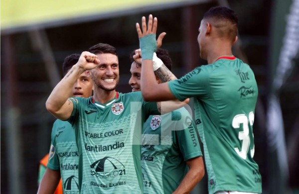 Marathón golea al Real de Minas y suma primer triunfo en su regreso al Yankel Rosenthal