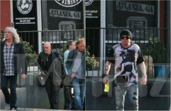 Axl Rose será vocalista de AC/DC