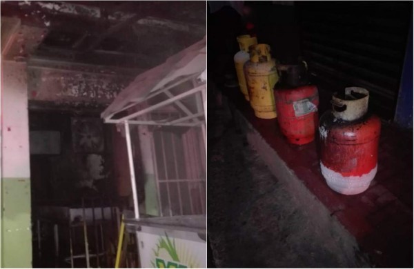 Dos heridas deja explosión de chimbo de gas en Comayagüela