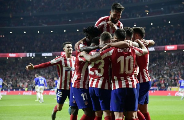 Atlético se reencuentra con la victoria y alcanza al Barcelona en la cima de la Liga Española