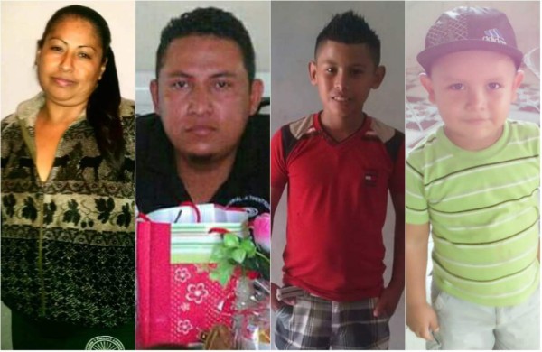 Evangelista había dicho que quería ir al cielo con su familia