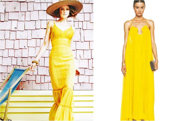 Amarillo, destello que el sol les regala