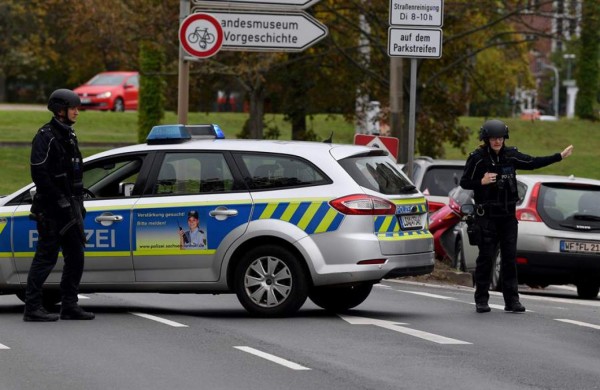 Un detenido tras un tiroteo en el este de Alemania con dos muertos