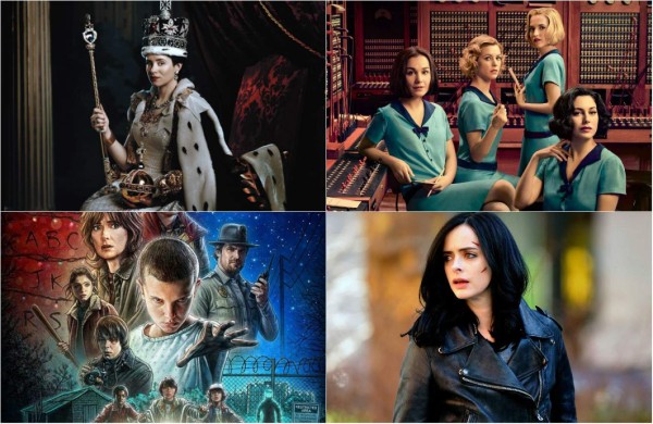 Las series más vistas en Netflix