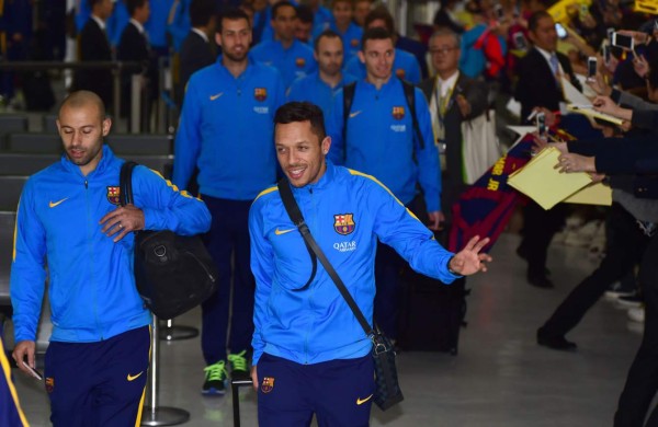 El Barcelona recibido en Japón como una estrella del rock