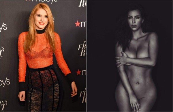 Bella Thorne, a favor de los desnudos