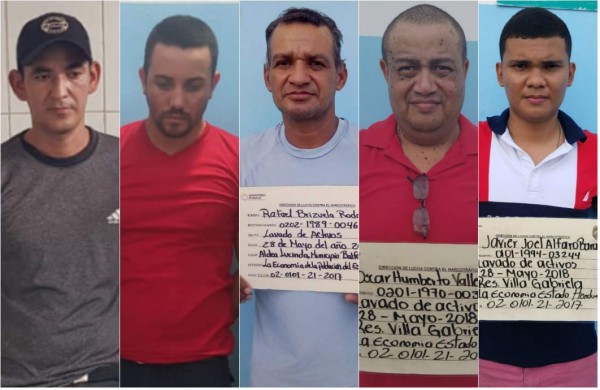 A prisión cinco supuestos socios del 'Señor de los Cielos”