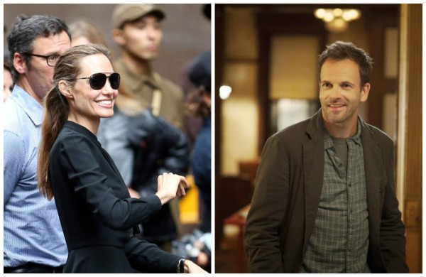 Angelina Jolie mantiene el contacto con su primer exesposo