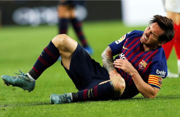 Messi estará tres semanas de baja y se pierde el clásico contra Real Madrid