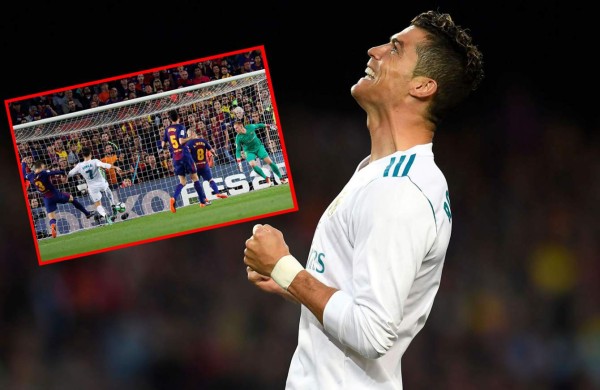 Así fue el gol de Cristiano Ronaldo al Barcelona con susto y récord incluido