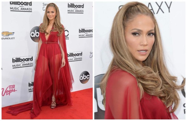 Jennifer López seduce con su belleza en los Billboard