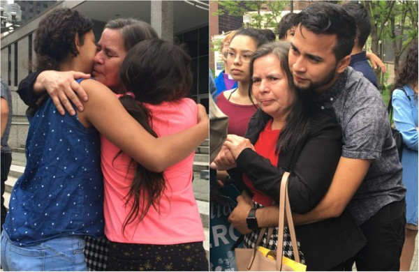 Hondureña en Estados Unidos se salva de ser deportada