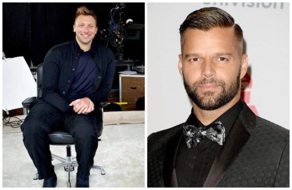 Ricky Martin sale con Ian Thorpe