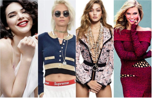 Modelos que fascinan en las pasarelas