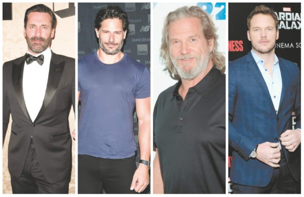 Los barbudos están de moda y ellos lo saben