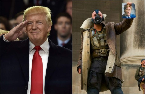 Donald Trump 'plagió' discurso a Bane, el villano de Batman